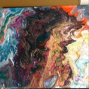 8"x10" acrylic painting